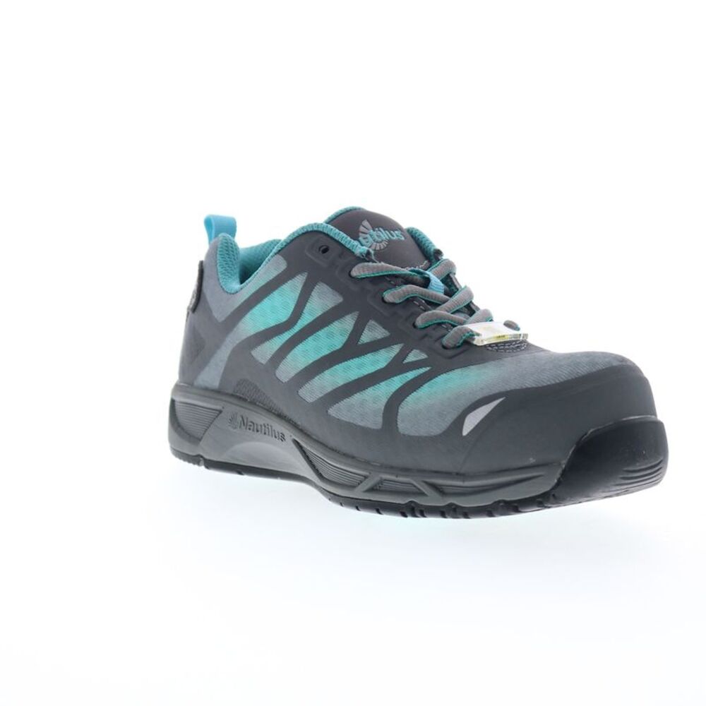 Nautilus Womens Velocity Carbon Toe SD10 Gray Shoes (NWT) - Picture 2 of 7